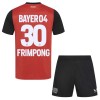 Oficiální Fotbalový Dres Bayer 04 Leverkusen Jeremie Frimpong 30 Domácí 2024-25 pro Děti